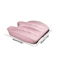 thumbnail image 3 of Ruroz Car Seat Cushion - Memory Foam Car Seat Pad - Sciatica & Lower Back Pain Relief - Car Seat Cushions for Driving - Road Trip Essentials for Drivers(Pink), 3 of 7
