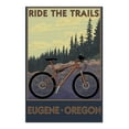 thumbnail image 2 of Eugene, Oregon, Ride the Trails (19x27 inches, Premium 500 Piece Jigsaw Puzzle for Adults and Family, Made in USA), 2 of 4