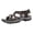 Brown, variant on Rokment Athletic Orthopedic Hiking Sandals for Women Lightweight Comfortable Arch Support Elastic Ankle Strap Walking Trekking Climbing Summer Non Slip Work Water Shoes Boho Beach Red Size 6.5