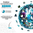 thumbnail image 3 of Puzle de madera Jigfoxy Ocean 3D Visual para adultos, 300 piezas, 3 of 7