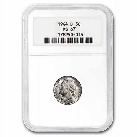 1944-D Jefferson Nickel MS-67 NGC