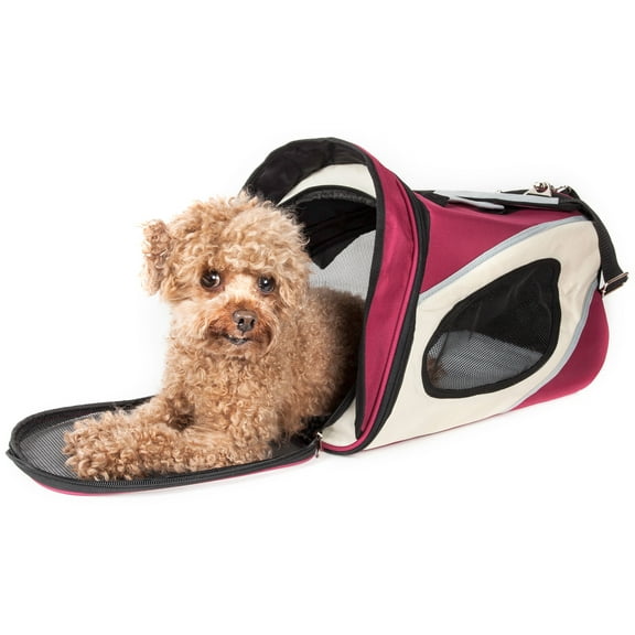Pet Life ® 'Phenom-Air' Airline Approved Collapsible Fashion Designer Pet Dog Carrier
