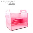 thumbnail image 2 of Hamster Cage Breathable Portable Hamster Habitat Pet Cage for Small Animals, 2 of 10
