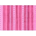 thumbnail image 1 of Ahgly Company Indoor Rectangle Abstract Pink Modern Area Rugs, 7' x 9', 1 of 4