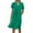 Green, variant on Cruise Outfits for Women 2026 Women's Floral V Neck Casual Dress Home Spring Summer Fall Comfortable Loose Fit Soft Fabric Easy Care Cruise Outfits for Women