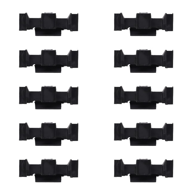 51132752145, Wear Resistant Headlight Trim Ring Clips Set 10pcs Front Headlight Trim Clips Secure Fit for COUPE R58