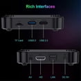 thumbnail image 4 of Smart TV Box Android 13 4+64G RK3528 8K HDR 10 RGB Light with Wifi6 BT 5.0 Voice Media Player TV Box, 4 of 5