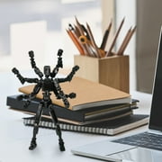 T13 3D Action Figure , 3D Printed Multi-Jointed, Titan 13 Action Figures, Multi-Articular Lucky Mobile Robot Nova,Desktop Decorations for Game Lovers Toys (Black)