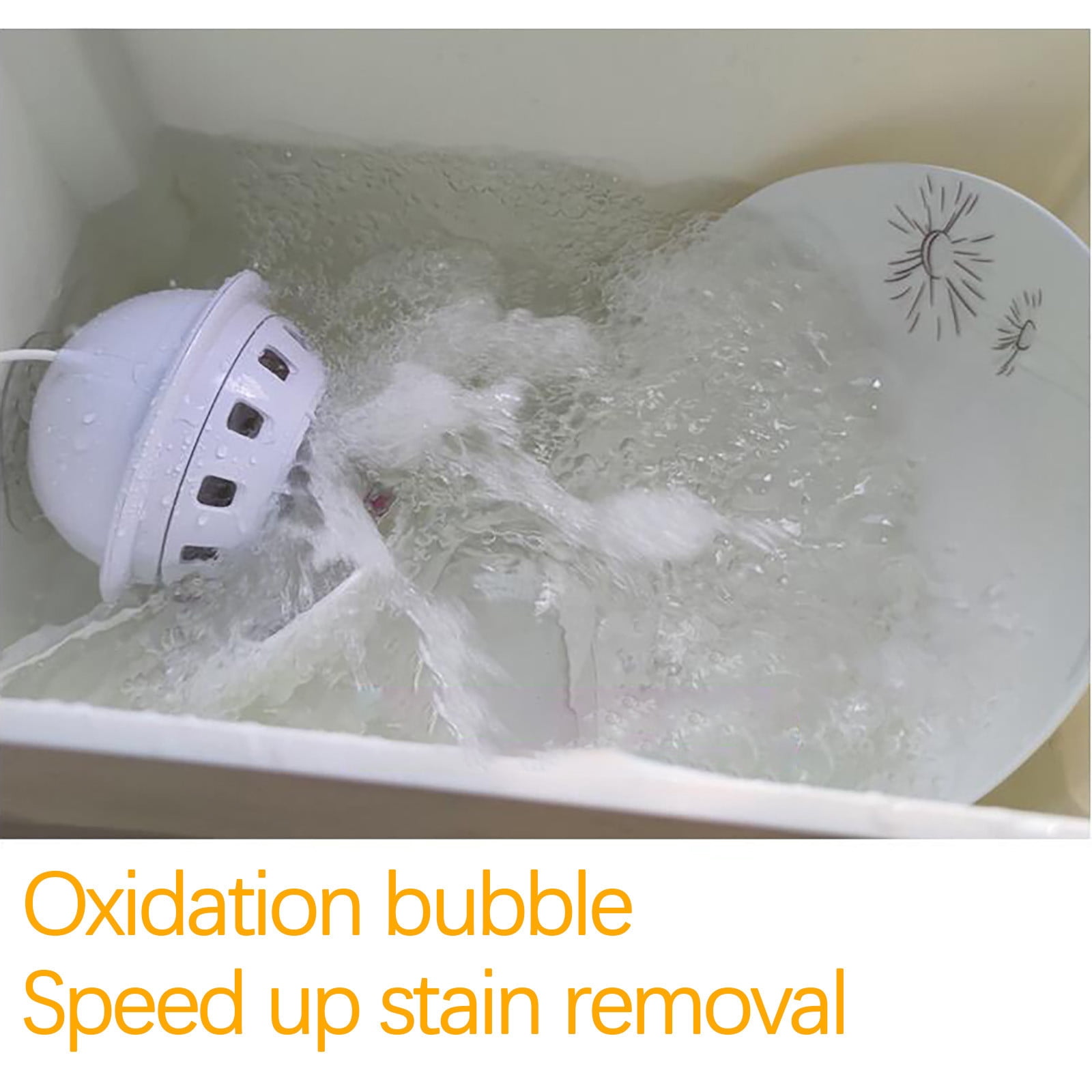 VerPetridure Portable Ultra Vibration Cleaner Fruit Washer Mini Dishwasher