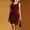 Red, variant on Women Faux Suede Western Style Dress Sleeveless Bodycon Asymmetrical Fringe Temperament Cowgirl Outfits