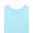 thumbnail image 2 of Garanimals Toddler Girl Short Sleeve Solid T-Shirt, Sizes 18M-5T, 2 of 3