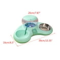thumbnail image 2 of Automatic Water Dispenser Dogs Bowl Large Capacity Pet Slow Feeding Bowl Dogs Drinking Bowl Clear Feeding Bowl, 2 of 9