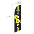 thumbnail image 6 of Vispronet Premium Support Our Troops Feather Flag Kit, 13ft, Both Bases, 6 of 7