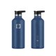 thumbnail image 4 of Botella de agua IRON °FLASK para acampar y senderismo, 950 ml, color azul crepúsculo, 4 of 6