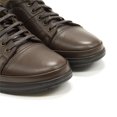 thumbnail image 6 of Retto Men's Ensa Casual Leather Sneaker, Brown,8 M US, 6 of 6