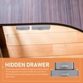 thumbnail image 2 of OULII 2Set Rectangular Storage Boxes with Drawer for Tidy Desktop in Classroom, 2 of 8