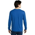 thumbnail image 3 of Gildan Men's Heavy Cotton Long Sleeve T-Shirt, Royal Casual T-Shirt, Crewneck Tee Pack of 5, S, 3 of 5
