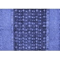 thumbnail image 1 of Ahgly Company Indoor Rectangle Abstract Blue Modern Area Rugs, 2' x 4', 1 of 4