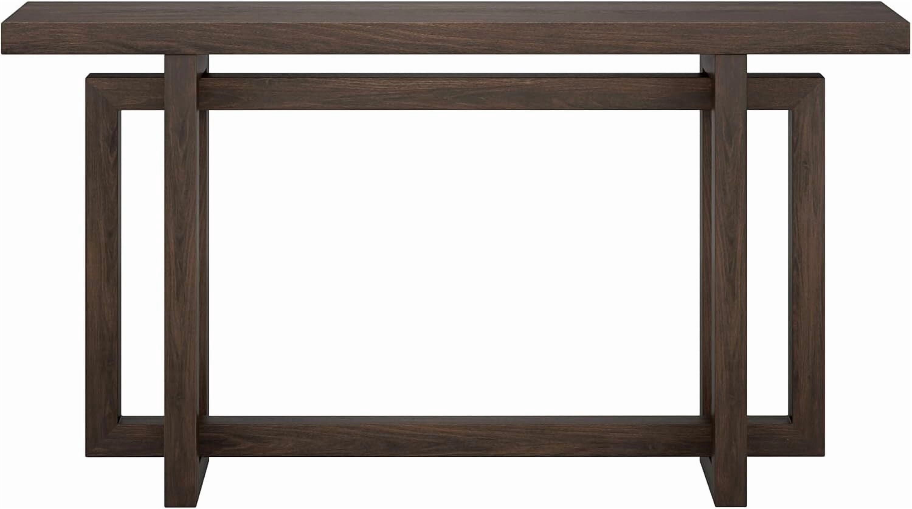 59" Narrow Console Table, Modern Sofa Table for Living Room, Narrow Rectangle Entryway Table for Hallway Kitchen Foyer