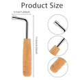 thumbnail image 3 of Piano Tuning Wrench, Professional Melody Harp Tuning Tool, Universal L-Shaped Tuning Wrench, Harp Tuning Wrench, 3 of 5