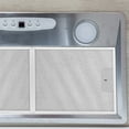 thumbnail image 4 of HAMPPLIES 2Pcs Range Hood Aluminum Filter Silver for Kitchen Use Removable Washable and Efficient Grease Filter, 4 of 7