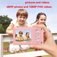 thumbnail image 2 of Cámara Digital para Niños de 1080P, 2,4 Pulgadas, con Enfoque Automático, Compacta para Vlogs, Ideal para Principiantes, Fotografía y Selfies., 2 of 8