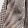 thumbnail image 7 of JTSRKL Classic Plaid Oxford Cloth Shirts for Men Long Sleeve Lapel Button Pocket Shackets Casual Office Wear Relaxed Fit Versatile Tops, 7 of 7