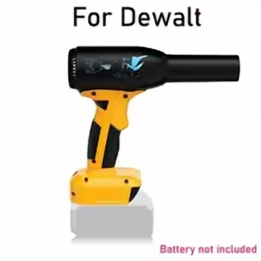 For Dew*alt 18V Battery, 90000RPM Jet Dry Blower, Cordless Handheld Electric Dust Removal Fan for Keyboard, Outdoor, Car Cleaner