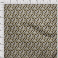 thumbnail image 4 of oneOone Polyester Spandex Mustard Yellow Fabric Abstract Leaf With Dot Fabric For Sewing Printed Craft Fabric By The Yard 56 Inch Wide, 4 of 4