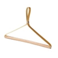 thumbnail image 3 of Percha plegable de madera para exteriores, tendedero de ropa de cuero sintético, plegable Amarillo, 3 of 9