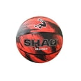 thumbnail image 5 of Shaq 29.5" (Size 7) Black and Red Rubber Basketball, 5 of 11