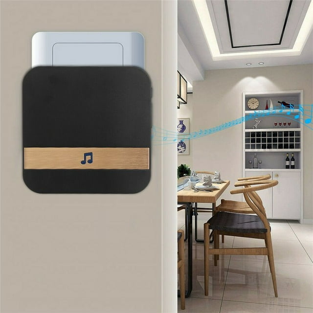 Smart Wireless Wifi Doorbell 52 Different Melodies Security Intercom Camera Door Bell EU plug