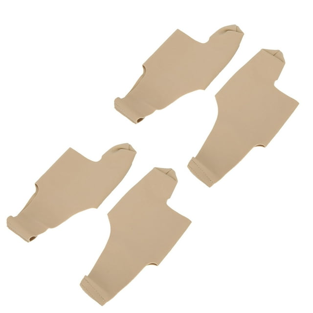 Calcetines de manga para aliviar el juanete Corrector de hallux valgus de alta elasticidad Separador de dedo gordo del pie L (40-45)