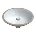 thumbnail image 4 of ANZZI Rhodes Series 21.5 in. Ceramic Undermount Sink Basin in Glossy White, 4 of 5