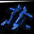 thumbnail image 4 of Aluminum Adjustable Motorcycle Rearset Footrests Footpeg Foot Pegs Pedal, 4 of 20