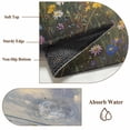 thumbnail image 6 of Round Rugs 5Ft, Spring Floral Round Area Rug Washable Indoor Throw Carpet, Botanical Farmhouse Modern Oil Painting Soft Non Slip Circle Rug for Cabinet Bathroom Home Decor Aesthetic, 6 of 8