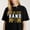 Black-2, variant on 90s Themed Printing T Shirt for Women Retro TV and RAD Design Tee