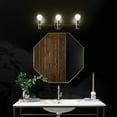 thumbnail image 6 of Torche 3-Light Bathroom Vanity Light in Polished Nickel, 6 of 8