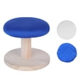 thumbnail image 1 of Taburete de planchado redondo, tabla de planchar, mini plancha para el hogar, funda acolchada, tabla de almohada Azul, 1 of 9
