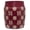 Elegant Rose, variant on Decorative Trash Can for Bathroom, Office & Bedroom - 2.1 Gallons Stylish & Small Trash Can for Dorms, Desktop & Restroom - Chic Waste Basket for Compact Spaces, Safari Stripes
