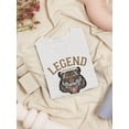 thumbnail image 3 of Roaring Tiger Vintage Design Shaped T-Shirt Women -Image by Shutterstock, Female Small, 3 of 4