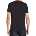 thumbnail image 3 of Hanes Essential Short Sleeve T-Shirt, Men's Casual Crewneck Classic Fit Tee, Black, M, 3 of 5