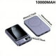 thumbnail image 2 of 1PC 5000/10000mAh Mobile Power Bank, 22.5W/PD20W Super Fast Charge, Magnetic Suction Wireless Charging Bank, Portable Phone Charger Suitable For Android/Apple Devices (USB, Type-c), LED Power Display, 2 of 5