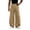 Khaki, variant on TKKCS Mens Wide Leg Sweatpants Drawstring Elastic Waist Baggy Open Bottom Lounge Casual Sweat Pants with Pockets Gray XL