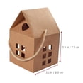 thumbnail image 2 of 10pcs Candy Boxes Party Favors Containers House Shape Gift Boxes Small Gift Cases, 2 of 7