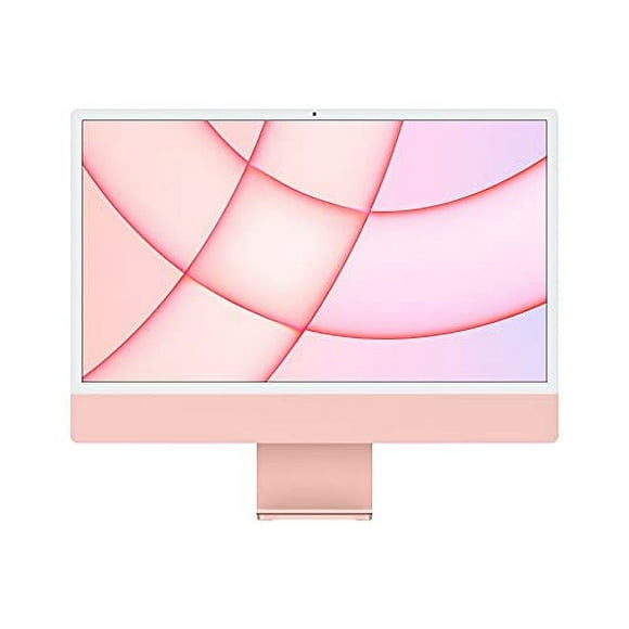 Restored 2021 Apple iMac M1 chip (24 inch, 8GB RAM, 512GB) Pink