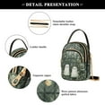 thumbnail image 4 of FORMRS Crossbody Bag for Women Quilted Travel Shoulder Cell Phone Purse with Chain Strap Handbag, Cute Ghosts Playing, 4 of 7