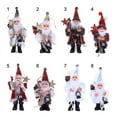 thumbnail image 5 of Christmas Figure Standing Plush Santa Claus with Kerosene Lamp Home Decor Ornaments Holiday Decorations, 5 of 5