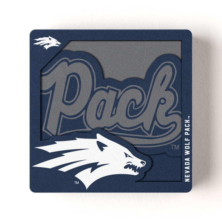 Nevada Wolf Pack Static Cling Decal - NCAA Team Window Sticker By Rico Industries