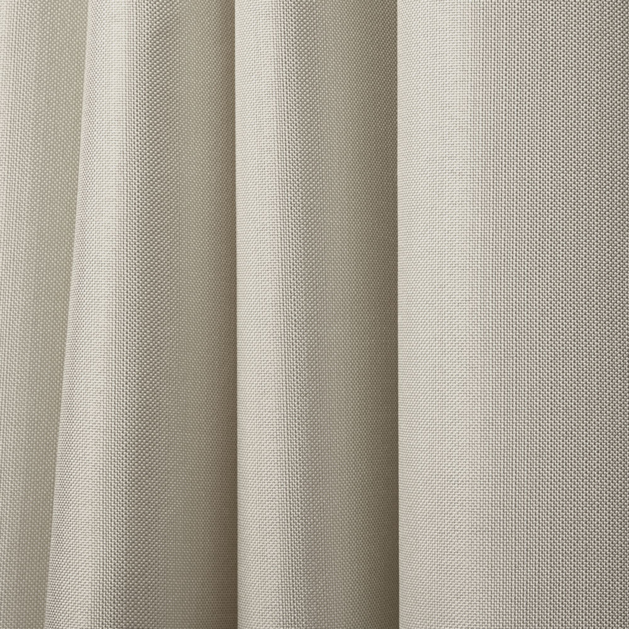 Exclusive Home Curtains Biscayne Indoor/Outdoor Two Tone Textured Tab Top Curtain Panels, 54"x84", Sand, Set of 2